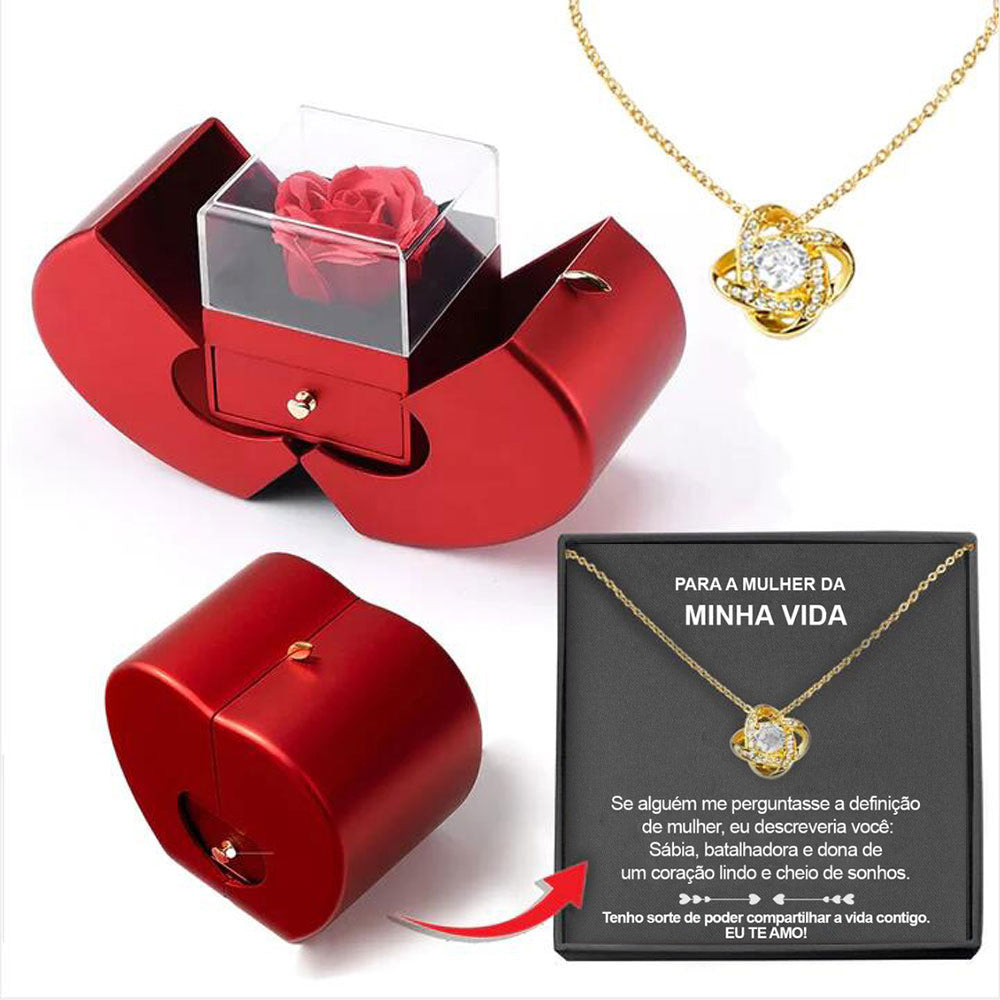 Rose Necklace Card Box™