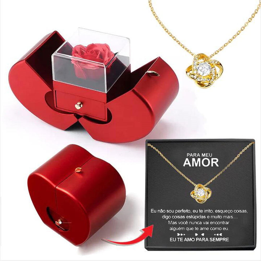 Rose Necklace Card Box™