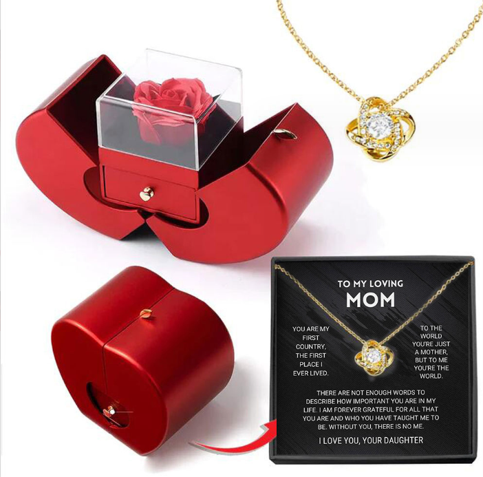 Rose Necklace Card Box™