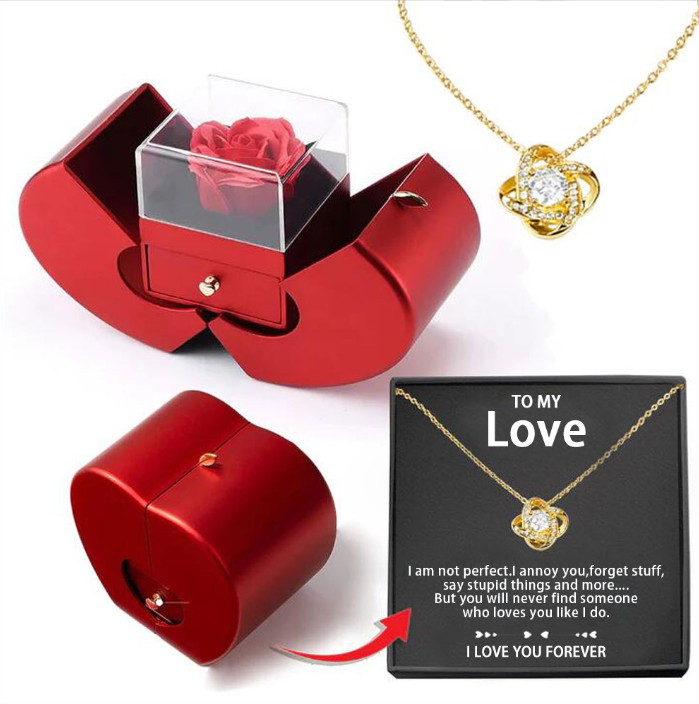Rose Necklace Card Box™