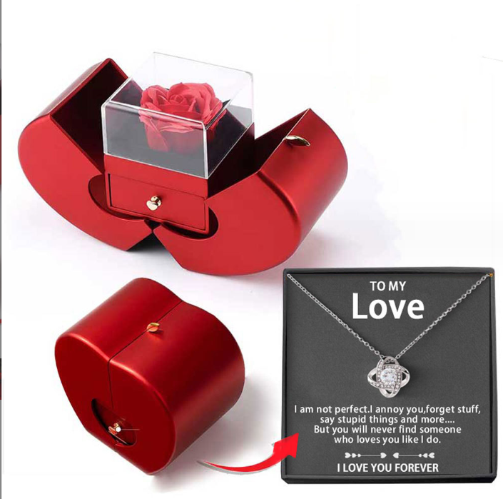 Rose Necklace Card Box™