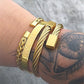Three Stainless Steel Bracelets™